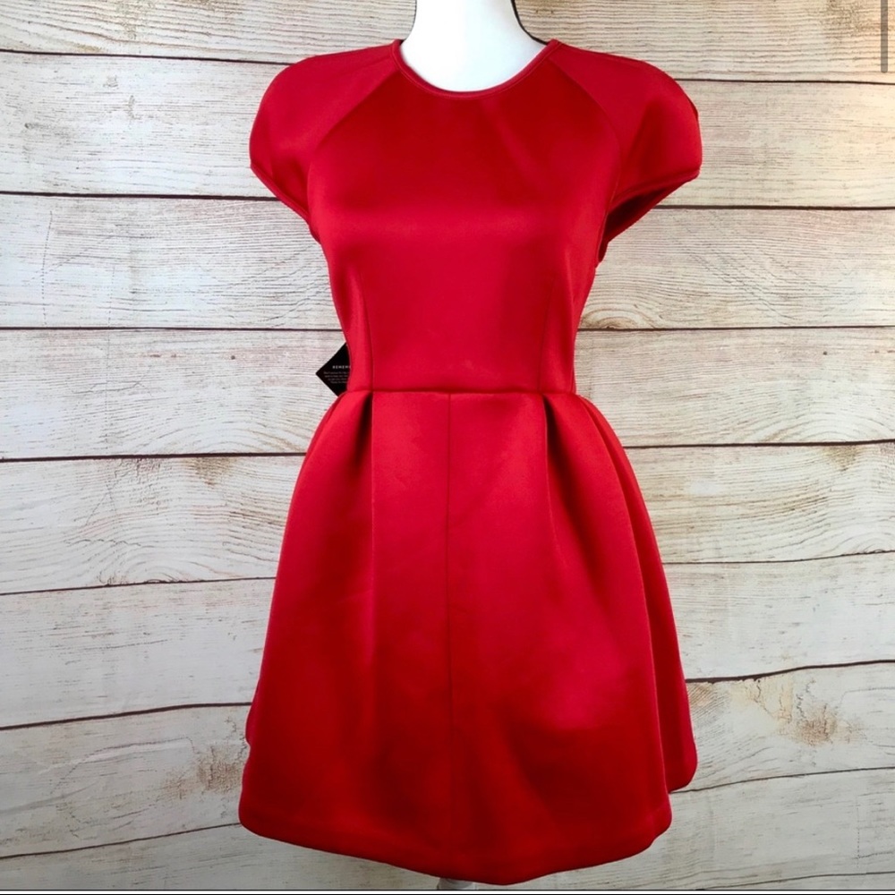 Nasty Gal Red Mini Dress